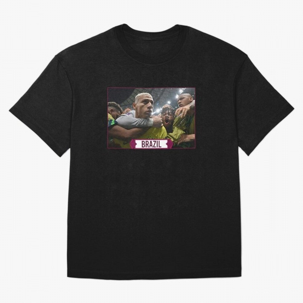 Brazil World Cup Oversized T-Shirt Celebrate the Biggest Stage of Match Day Hype around FIFA World Cup 2026, Haaland and Mbappe, Argentina, Football History, Final Match Energy, Crowd Noise and Once in a Lifetime Moments; Perfect for Supporters Who