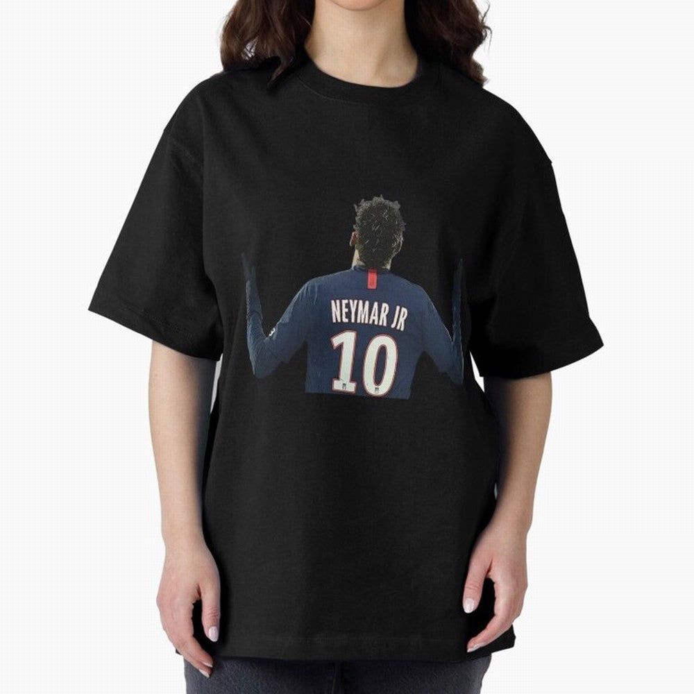 Neymar Jr Paris - 10 Oversized T-Shirt Honor Champions and Dreams in FIFA World Cup 2026 Group Stage Inspired by Messi, CR7 and Mbappe, Brazil, Portugal and Argentina Energy, Game Day Rituals, Football Legends, Country Pride and the Road to the