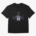 Neymar Jr Paris - 10 Oversized T-Shirt Honor Champions and Dreams in FIFA World Cup 2026 Group Stage Inspired by Messi, CR7 and Mbappe, Brazil, Portugal and Argentina Energy, Game Day Rituals, Football Legends, Country Pride and the Road to the