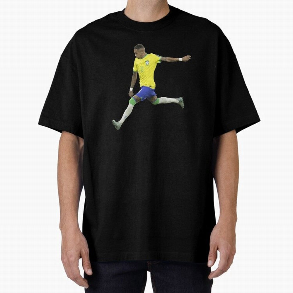 Raphinha Classic T-Shirt Keep the Match Day Mood of Global Football Passion for FIFA World Cup 2026 Group Stage, Centered on Haaland, Spain, Classic Soccer Heritage, Championship Pressure, Fan Loyalty and International Pride; Ideal for Fans Who