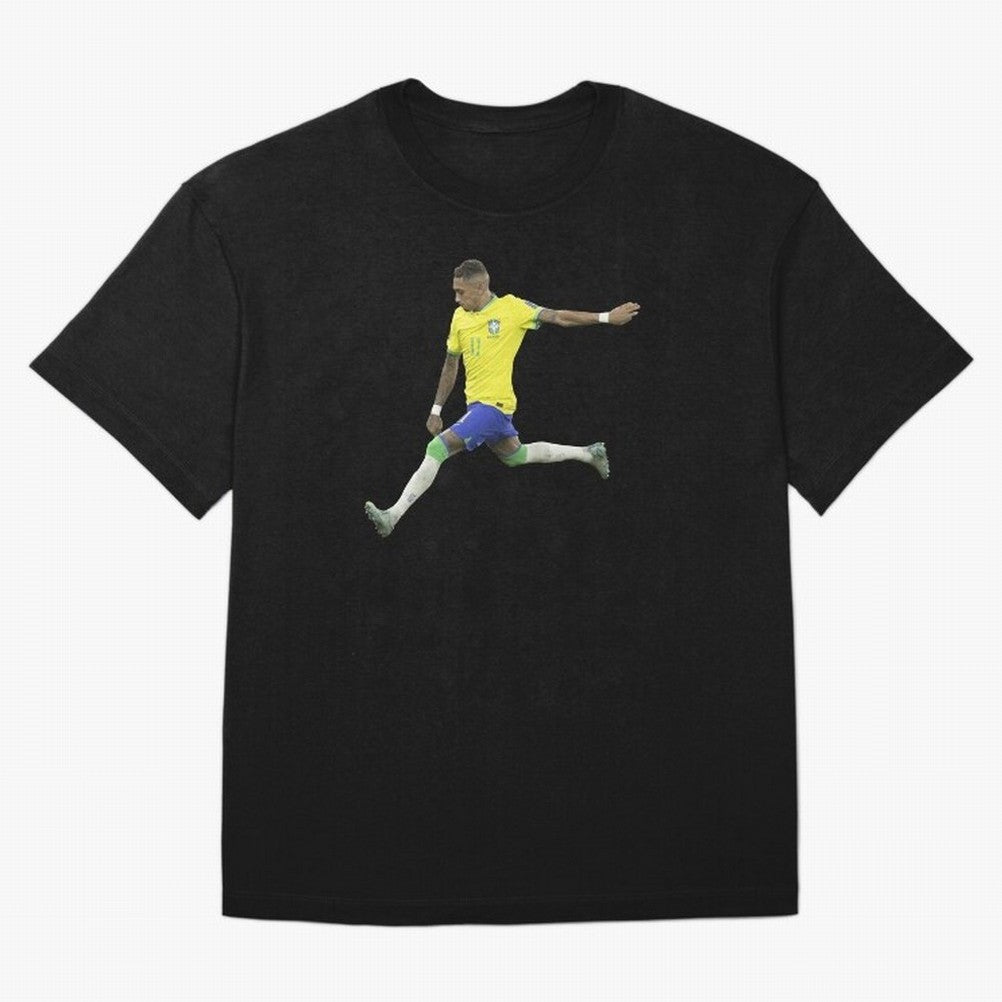 Raphinha Classic T-Shirt Keep the Match Day Mood of Global Football Passion for FIFA World Cup 2026 Group Stage, Centered on Haaland, Spain, Classic Soccer Heritage, Championship Pressure, Fan Loyalty and International Pride; Ideal for Fans Who