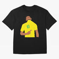 Neymar Jr Oversized T-Shirt Show Your Tournament Heart for FIFA World Cup 2026 Group Stage Built around Messi, Portugal, Spain and Germany Energy, Sports Nostalgia, International Competition, Famous Players and Unforgettable Victories; Perfect for