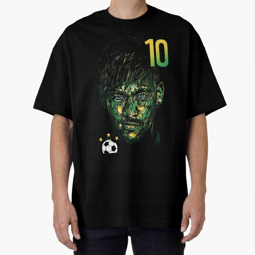 NEYMAR JR. Classic T-Shirt Bring Stadium Energy to Match Day Hype around FIFA World Cup 2026 Group Stage, Messi, Neymar and Mbappe, Germany, Global Supporter Spirit, Legendary Goals, National Colors and Tournament Celebration; Great for Supporters