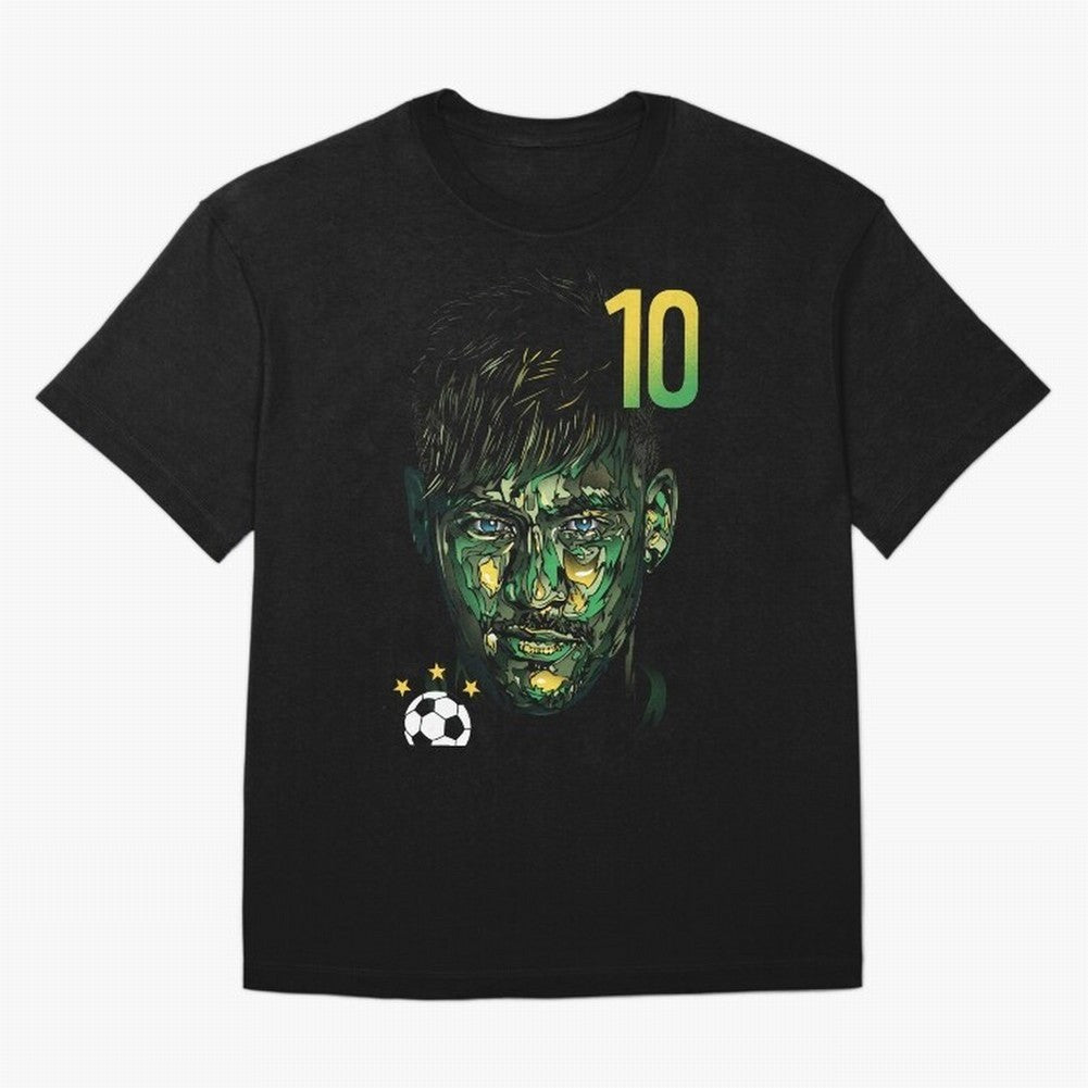 NEYMAR JR. Classic T-Shirt Bring Stadium Energy to Match Day Hype around FIFA World Cup 2026 Group Stage, Messi, Neymar and Mbappe, Germany, Global Supporter Spirit, Legendary Goals, National Colors and Tournament Celebration; Great for Supporters
