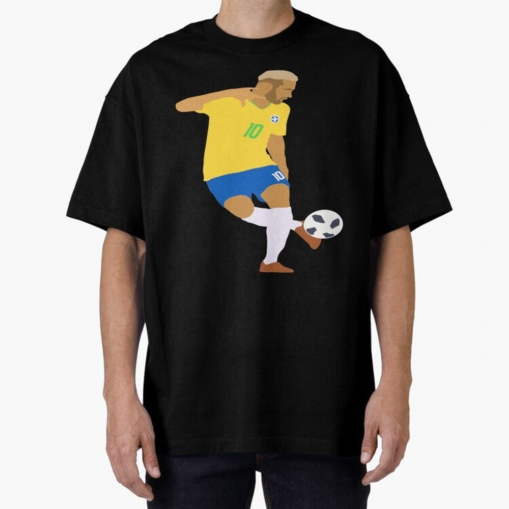 Neymar Brazil Football Control Skills Classic T-Shirt Mark Match Day Hype around FIFA World Cup 2026, Messi, England, France and Netherlands, Football Festival Excitement, Trophy Ambitions, Country Rivalries and Star Player Buzz; Perfect for Fans,