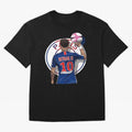 Art Neymar Illustration Classic T-Shirt Honor the Football Icons of FIFA World Cup 2026 Group Stage Centered on Neymar, Haaland and Cristiano Ronaldo, Portugal Energy, Champion Mindset, Group Stage Buzz, Knockout Tension and Passionate Fan Culture;