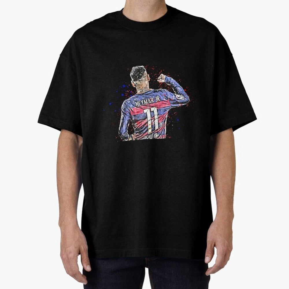 Neymar Classic T-Shirt Show Your Love for FIFA World Cup 2026 USA Canada Mexico for Fans of Messi and Cristiano Ronaldo and Germany, Bringing Sports Nostalgia, International Competition, Famous Players and Unforgettable Victories; Perfect for