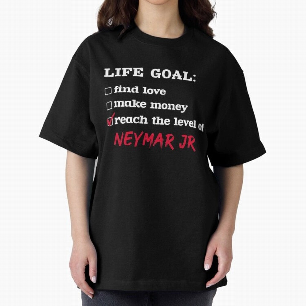 Life goal Neymar Jr Classic T-Shirt Make Every Match About Global Football Passion for FIFA World Cup 2026 Group Stage, Highlighting Mbappe and Neymar, Argentina and Brazil, Goal Celebration Energy, Supporter Heritage, Football Icons and Worldwide