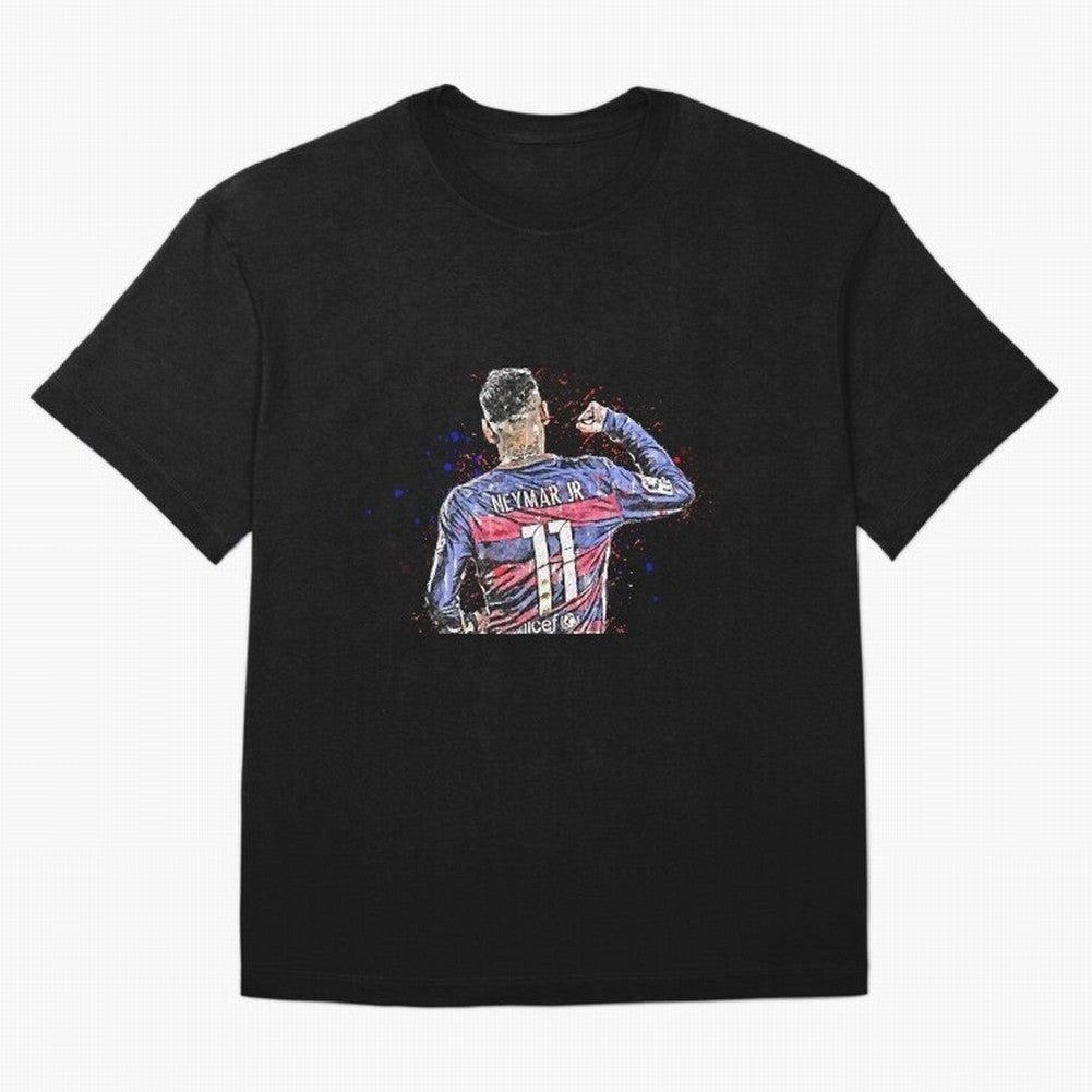Neymar Oversized T-Shirt Stand with the FIFA World Cup 2026 USA Canada Mexico Journey through Neymar, Haaland and Cristiano Ronaldo Highlights, Spain and Netherlands Pride, Retro Football Energy, Iconic Rivalries, Trophy Chase Drama and Stadium