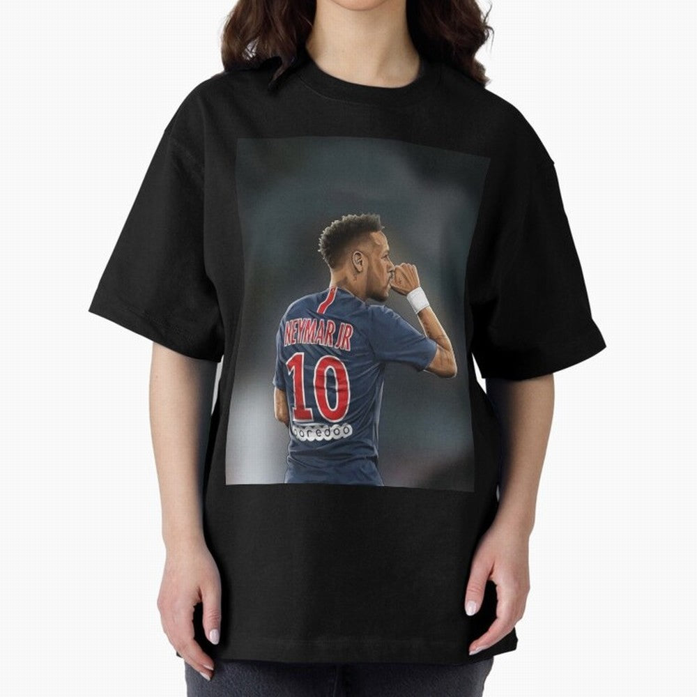Neymar Junior | Perfect Gift #i13 Oversized T-Shirt Bring Home the FIFA World Cup 2026 Journey through Haaland Highlights, France and Portugal Pride, Global Supporter Spirit, Legendary Goals, National Colors and Tournament Celebration; Great for