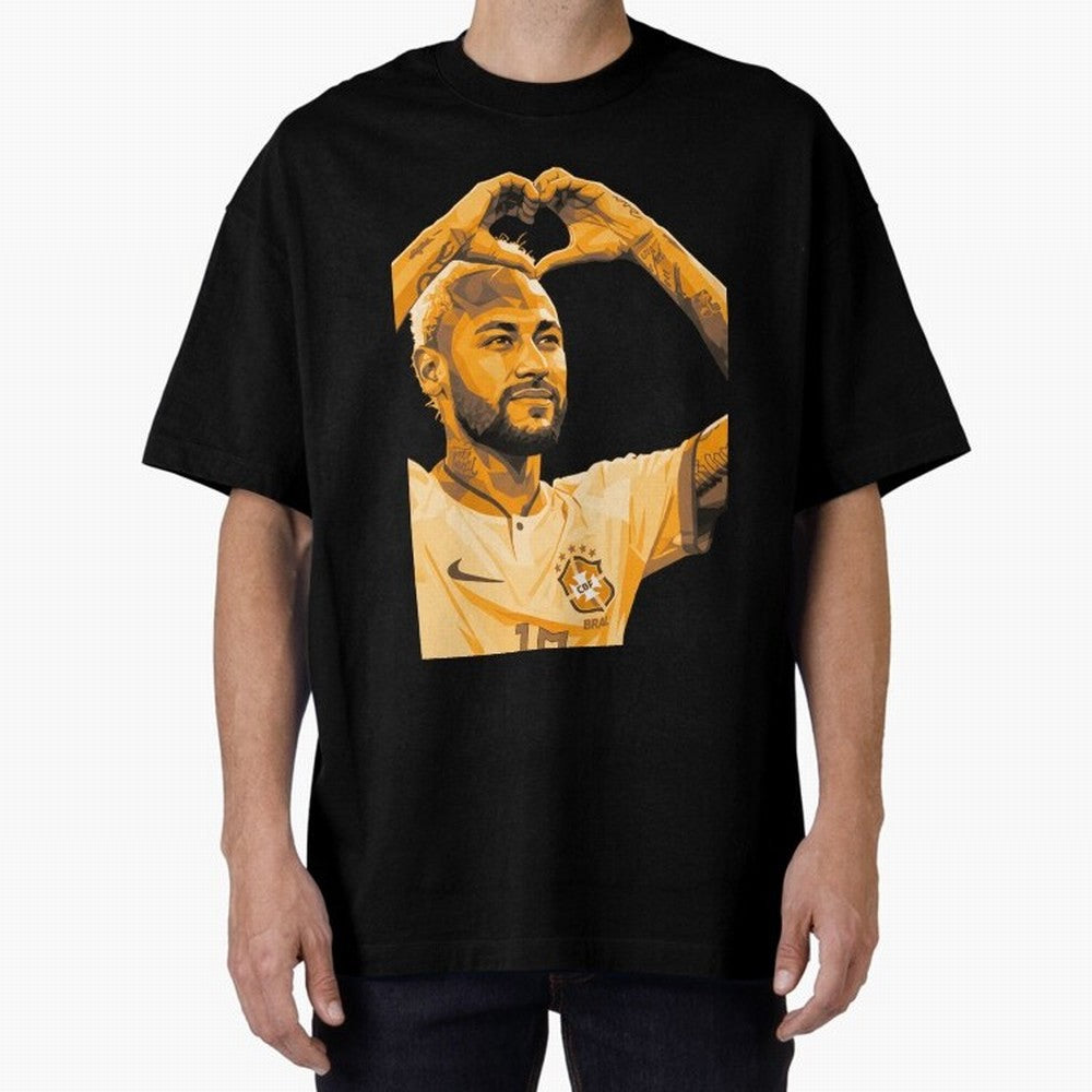 Neymar Classic T-Shirt Support Iconic Players in FIFA World Cup 2026 Connected to Haaland, Spain Energy, Fan Favorite Moments, National Team Passion, Big Match Drama and Soccer History; Ideal for Fans Who Follow Messi, Cristiano Ronaldo, CR7,