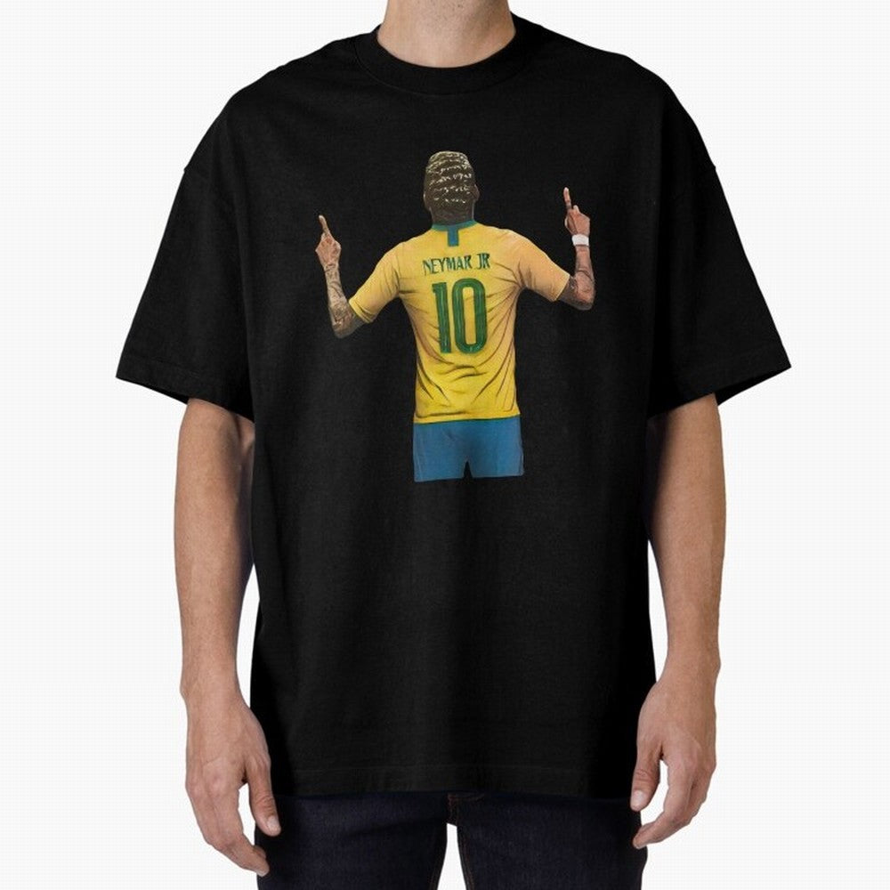 neymar jr Oversized T-Shirt Show Passion for the Stars of FIFA World Cup 2026 USA Canada Mexico Made for Messi, CR7 and Mbappe, Netherlands Energy, Match Day Excitement, Supporter Culture, Golden Goals and Global Football Passion; Great for