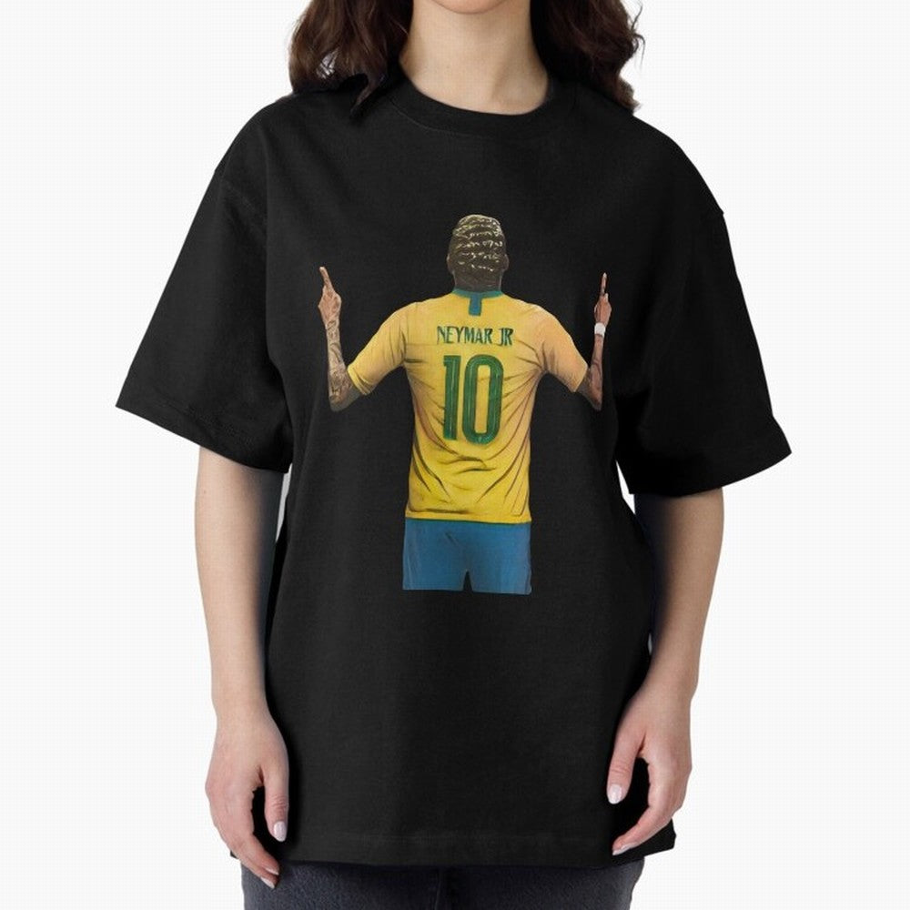 neymar jr Oversized T-Shirt Show Passion for the Stars of FIFA World Cup 2026 USA Canada Mexico Made for Messi, CR7 and Mbappe, Netherlands Energy, Match Day Excitement, Supporter Culture, Golden Goals and Global Football Passion; Great for
