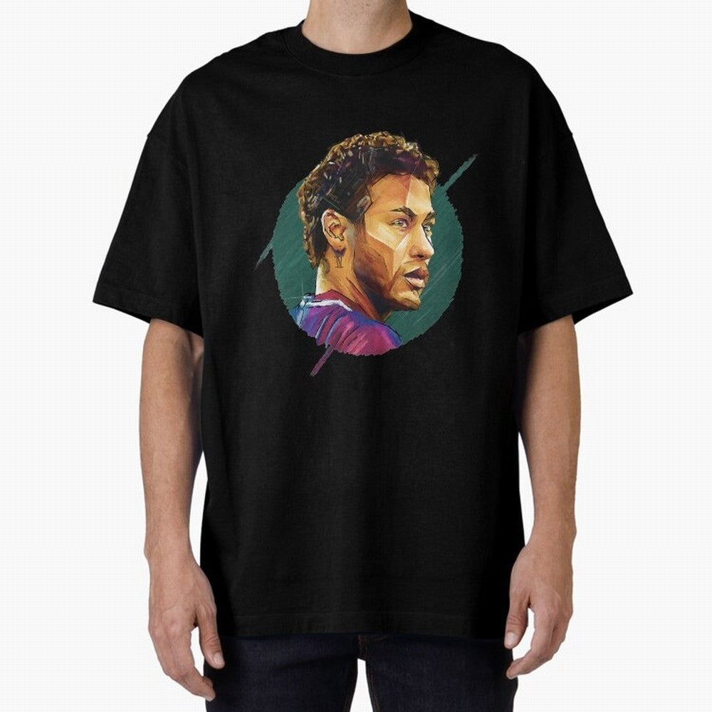 Geometric Neymar Classic T-Shirt Bring Champion Energy into Match Day Hype around FIFA World Cup 2026 USA Canada Mexico, Cristiano Ronaldo, Haaland and CR7, Spain and Netherlands, Stadium Chants, National Pride, Trophy Dreams and Unforgettable