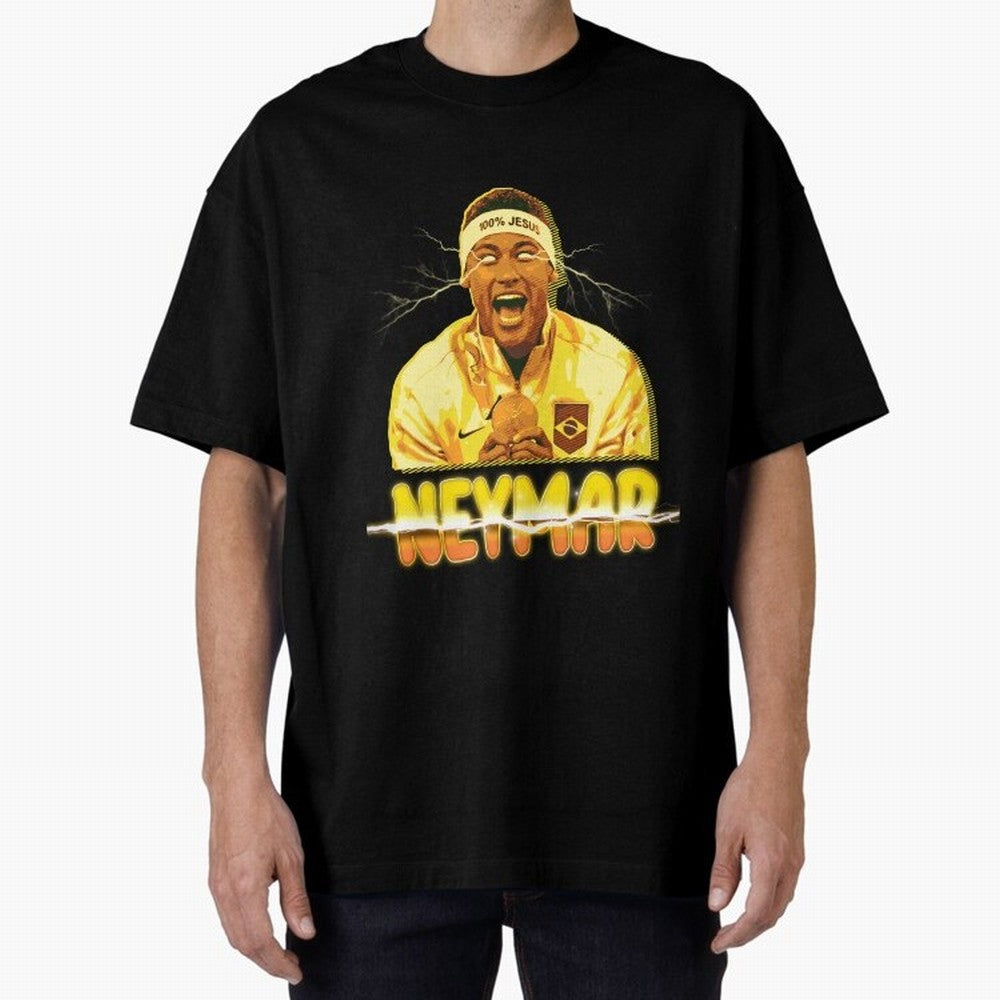 Neymar Jr Art Classic T-Shirt Wear the Spirit of Global Football Passion for FIFA World Cup 2026 USA Canada Mexico, Centered on Messi and Cristiano Ronaldo, France and Portugal, Football Passion, Legendary Performances, Festival Vibes and Supporter