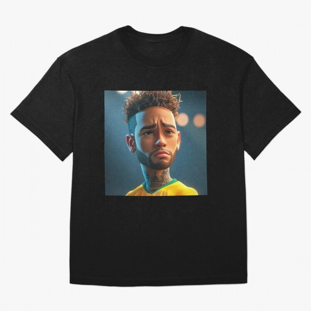 Neymar Jr cartoon picture Classic T-Shirt Represent the Passion of Match Day Hype around FIFA World Cup 2026 USA Canada Mexico, Haaland, Brazil, Classic Soccer Heritage, Championship Pressure, Fan Loyalty and International Pride; Created for Match