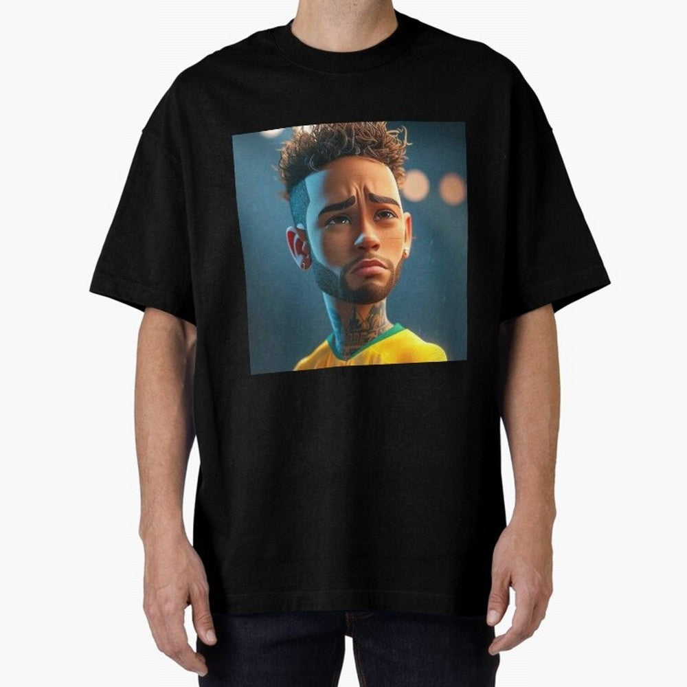 Neymar Jr cartoon picture Classic T-Shirt Represent the Passion of Match Day Hype around FIFA World Cup 2026 USA Canada Mexico, Haaland, Brazil, Classic Soccer Heritage, Championship Pressure, Fan Loyalty and International Pride; Created for Match