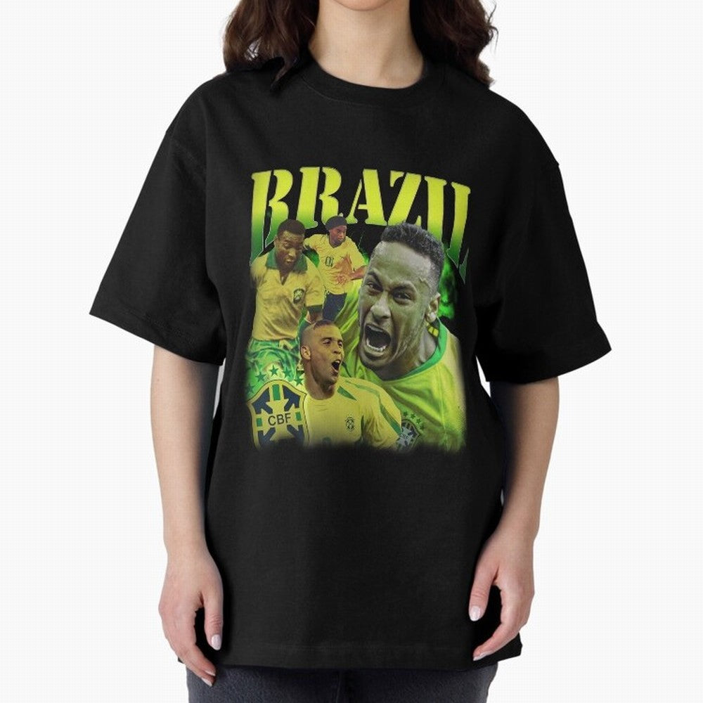 Neymar Brazil Vintage Essential T-Shirt Embrace FIFA World Cup 2026 Spirit, Highlighting Argentina, Haaland, Global Supporter Spirit, Legendary Goals, National Colors and Tournament Celebration; Ideal for Passionate Fans Who Love Underdog Stories,