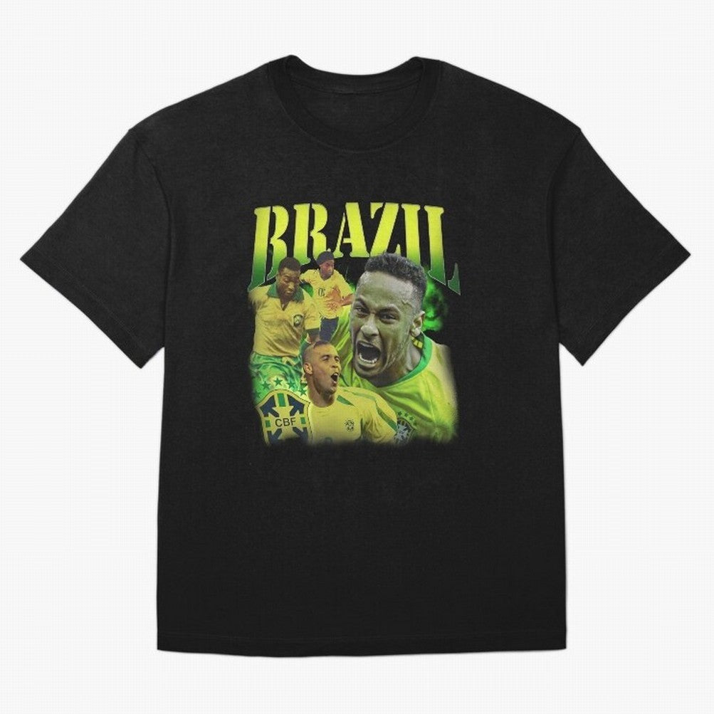 Neymar Brazil Vintage Essential T-Shirt Embrace FIFA World Cup 2026 Spirit, Highlighting Argentina, Haaland, Global Supporter Spirit, Legendary Goals, National Colors and Tournament Celebration; Ideal for Passionate Fans Who Love Underdog Stories,