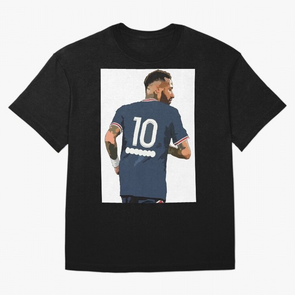 Neymar Jr. Classic T-Shirt Celebrate Fan Favorites in Global Football Passion for FIFA World Cup 2026, Driven by Mbappe and Neymar, Argentina and Brazil, Retro Football Energy, Iconic Rivalries, Trophy Chase Drama and Stadium Atmosphere; Perfect