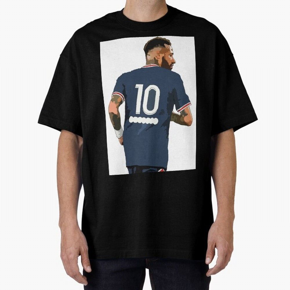 Neymar Jr. Classic T-Shirt Celebrate Fan Favorites in Global Football Passion for FIFA World Cup 2026, Driven by Mbappe and Neymar, Argentina and Brazil, Retro Football Energy, Iconic Rivalries, Trophy Chase Drama and Stadium Atmosphere; Perfect