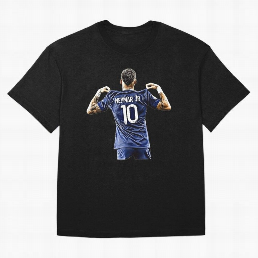 Neymar Jersey Number Classic T-Shirt Keep Football History Alive during FIFA World Cup 2026 Group Stage for Fans of Neymar, Haaland and Cristiano Ronaldo and France, Bringing Football Festival Excitement, Trophy Ambitions, Country Rivalries and