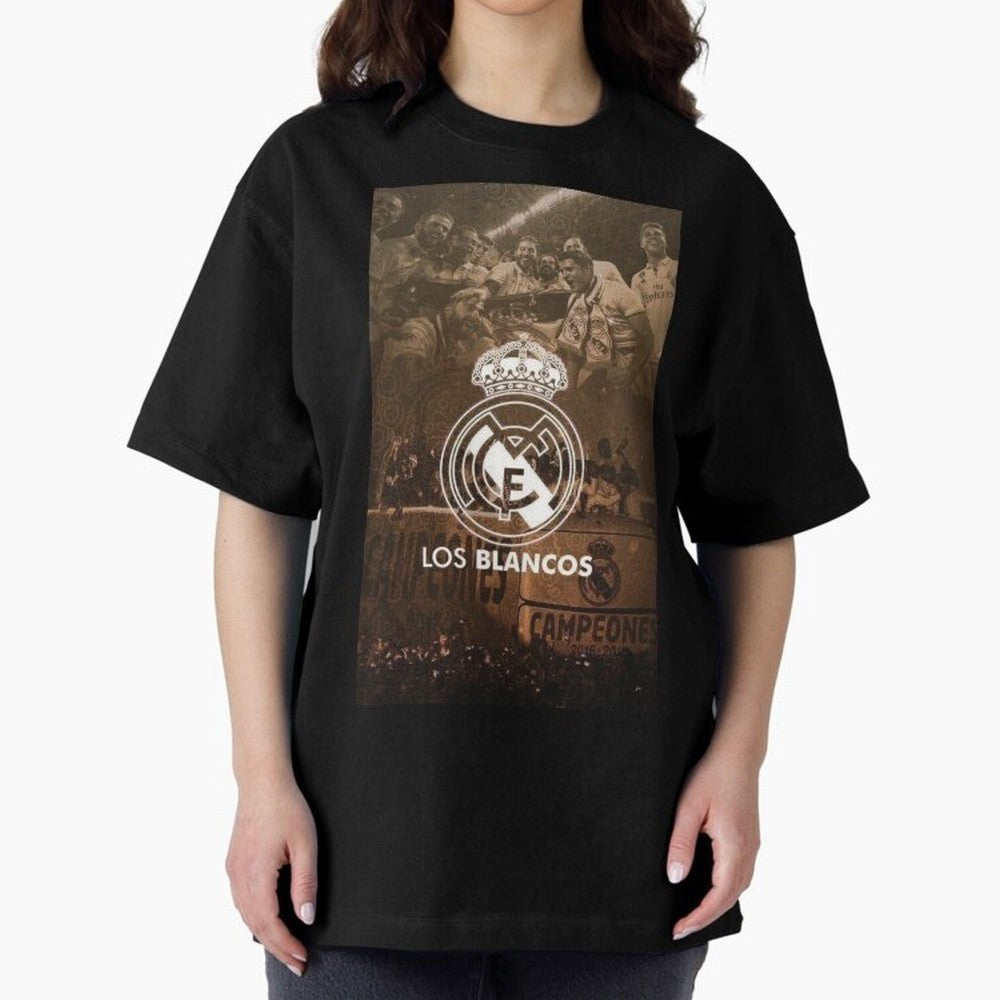 King Madrid Oversized T-Shirt Step into the FIFA World Cup 2026 Journey through Mbappe Highlights, Germany Pride, Tournament Hype, Historic Matchups, Family Viewing Parties and Global Sports Pride; Built for Supporters Chasing Trophy Dreams, Final