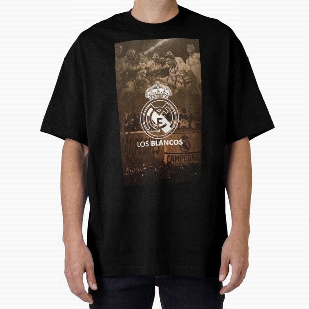 King Madrid Oversized T-Shirt Step into the FIFA World Cup 2026 Journey through Mbappe Highlights, Germany Pride, Tournament Hype, Historic Matchups, Family Viewing Parties and Global Sports Pride; Built for Supporters Chasing Trophy Dreams, Final