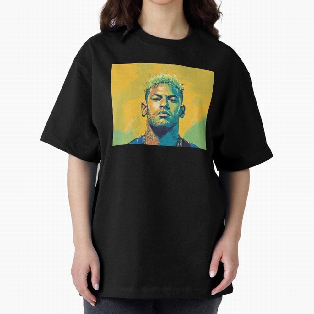 Neymar Brazil Captain Classic T-Shirt Elevate the FIFA World Cup 2026 USA Canada Mexico Journey through Cristiano Ronaldo Highlights, Brazil, Portugal and Argentina Pride, Vintage Soccer Flavor, Modern Football Stars, National Flags and Final Night