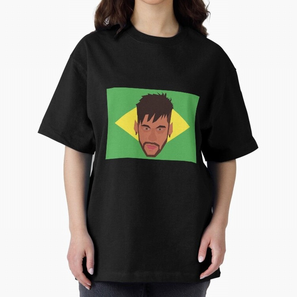 Neymar Jr - Brazil World Cup Classic T-Shirt Show Match Day Excitement for FIFA World Cup 2026 Inspired by Neymar, Brazil, Portugal and Argentina Energy, Worldwide Fan Energy, Dramatic Goals, Stadium Lights and Championship Celebrations; Great for