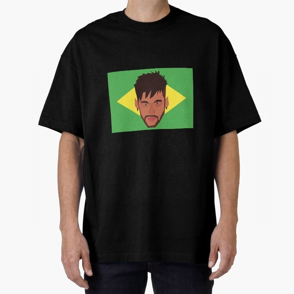 Neymar Jr - Brazil World Cup Classic T-Shirt Show Match Day Excitement for FIFA World Cup 2026 Inspired by Neymar, Brazil, Portugal and Argentina Energy, Worldwide Fan Energy, Dramatic Goals, Stadium Lights and Championship Celebrations; Great for