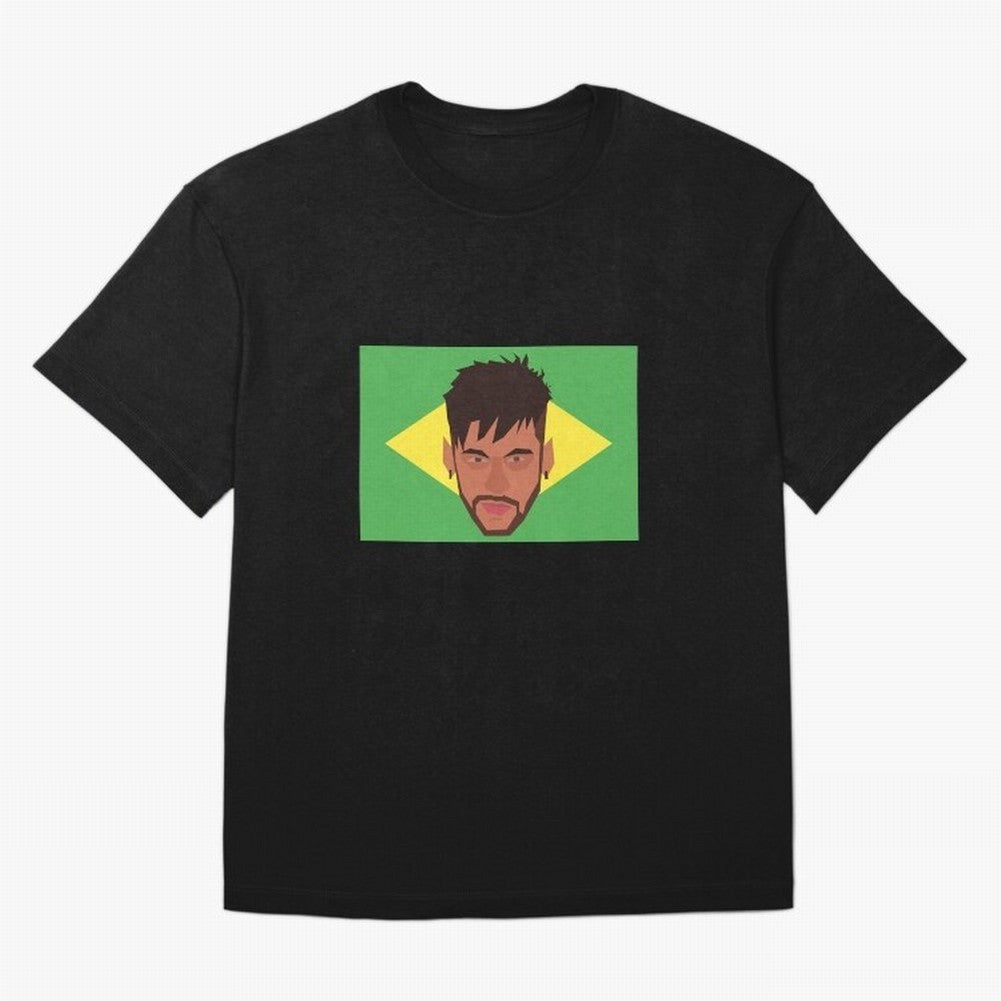 Neymar Jr - Brazil World Cup Classic T-Shirt Show Match Day Excitement for FIFA World Cup 2026 Inspired by Neymar, Brazil, Portugal and Argentina Energy, Worldwide Fan Energy, Dramatic Goals, Stadium Lights and Championship Celebrations; Great for