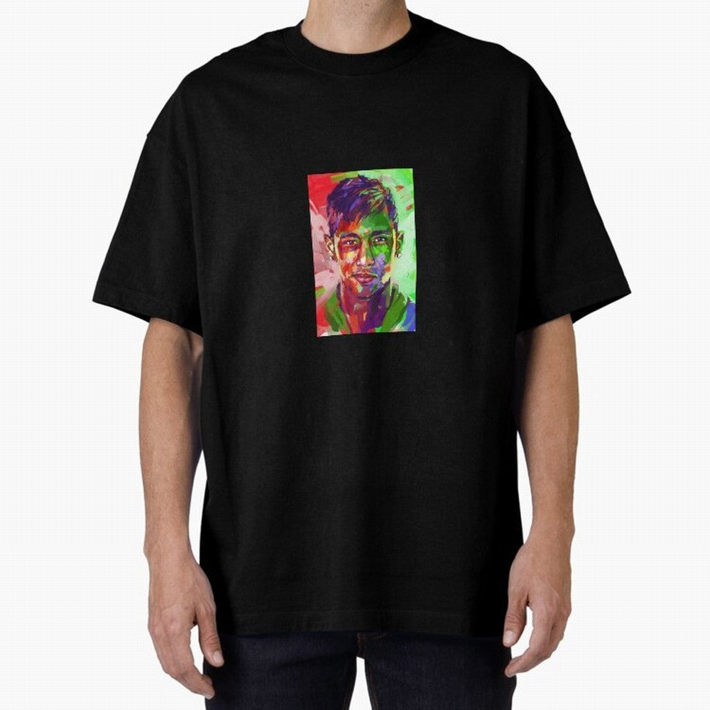Neymar JR Oversized T-Shirt Carry the Colors and Pride of FIFA World Cup 2026 USA Canada Mexico for Fans of Cristiano Ronaldo, Haaland and CR7 and England, France and Netherlands, Bringing Football History, Final Match Energy, Crowd Noise and Once