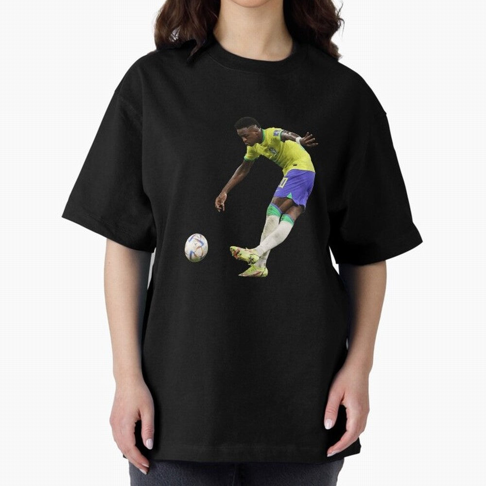 Vinicius Junior rabona Classic T-Shirt Bring Trophy Dreams to FIFA World Cup 2026 USA Canada Mexico Featuring Messi and Cristiano Ronaldo, Netherlands Energy, Soccer Culture, Superstar Moments, National Team Dreams and Competitive Fire; Made for