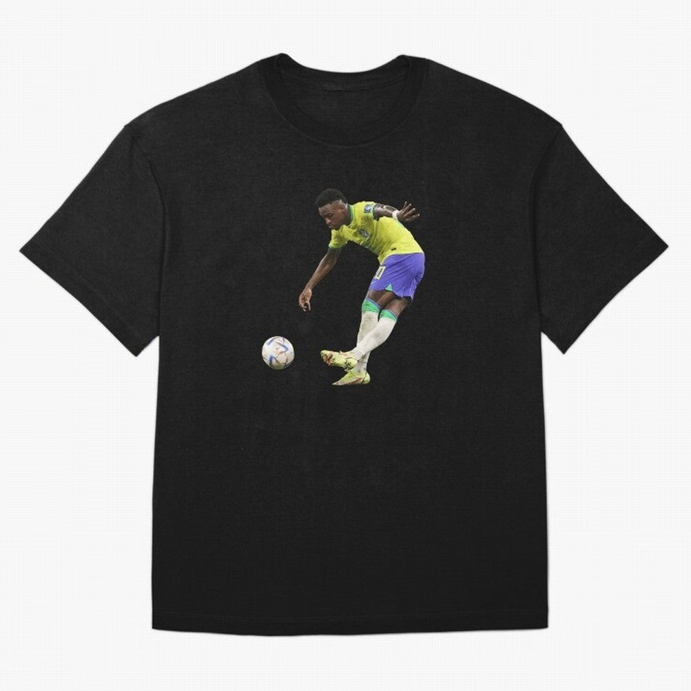 Vinicius Junior rabona Classic T-Shirt Make Every Kick Count in FIFA World Cup 2026 USA Canada Mexico Centered on Neymar, England and Germany Energy, Supporter Pride, Iconic Celebrations, Legendary Names and Global Match Day Energy; Made for Die
