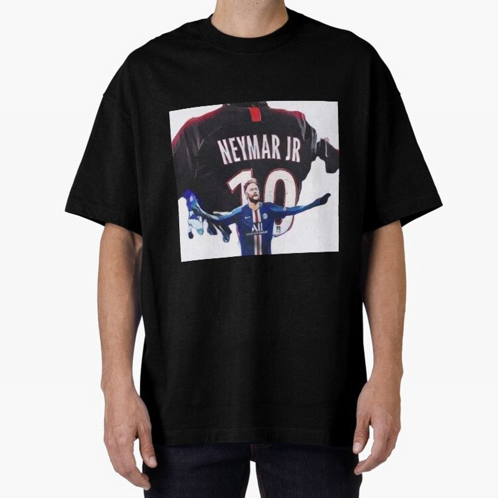 Neymar art - Neymar illustration T Shirt Classic T-Shirt Bring a Vintage Feel to the FIFA World Cup 2026 Journey through Mbappe Highlights, France and Portugal Pride, Global Supporter Spirit, Legendary Goals, National Colors and Tournament