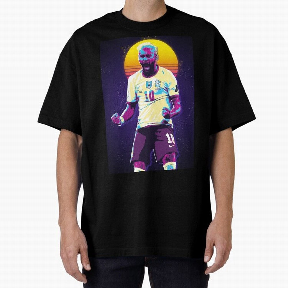 Neymar Jr selebration retro 80s Classic T-Shirt Feel the Heartbeat of the FIFA World Cup 2026 Group Stage Journey through Neymar Highlights, Spain and Netherlands Pride, Soccer Culture, Superstar Moments, National Team Dreams and Competitive Fire;