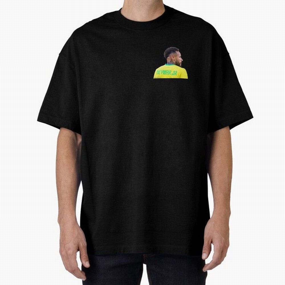 Neymar jr Oversized T-Shirt Celebrate FIFA World Cup 2026 Group Stage Celebrating Haaland, Spain and Netherlands Energy, Football Passion, Legendary Performances, Festival Vibes and Supporter Community; Made for Die Hard Supporters, Soccer Lovers,