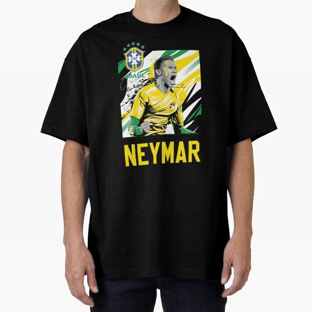 Neymar Jr Essential T-Shirt Share the Excitement of FIFA World Cup 2026 for Fans of Messi, CR7 and Mbappe and Spain and Netherlands, Bringing Sports Nostalgia, International Competition, Famous Players and Unforgettable Victories; Made for Die Hard