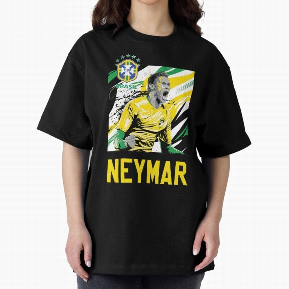 Neymar Jr Essential T-Shirt Share the Excitement of FIFA World Cup 2026 for Fans of Messi, CR7 and Mbappe and Spain and Netherlands, Bringing Sports Nostalgia, International Competition, Famous Players and Unforgettable Victories; Made for Die Hard