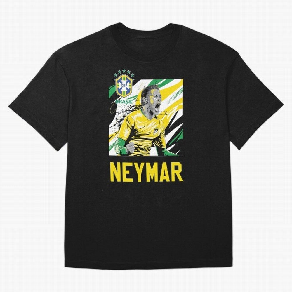 Neymar Jr Essential T-Shirt Share the Excitement of FIFA World Cup 2026 for Fans of Messi, CR7 and Mbappe and Spain and Netherlands, Bringing Sports Nostalgia, International Competition, Famous Players and Unforgettable Victories; Made for Die Hard