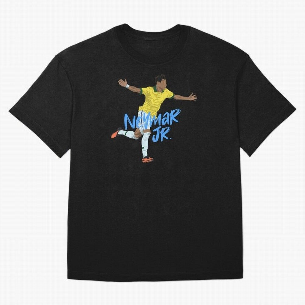 Neymar Jr. Classic T-Shirt Create Global Football Passion for FIFA World Cup 2026 USA Canada Mexico, Highlighting Cristiano Ronaldo, France and Portugal, Retro Football Energy, Iconic Rivalries, Trophy Chase Drama and Stadium Atmosphere; Made for