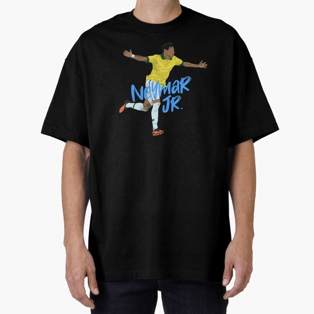 Neymar Jr. Classic T-Shirt Create Global Football Passion for FIFA World Cup 2026 USA Canada Mexico, Highlighting Cristiano Ronaldo, France and Portugal, Retro Football Energy, Iconic Rivalries, Trophy Chase Drama and Stadium Atmosphere; Made for