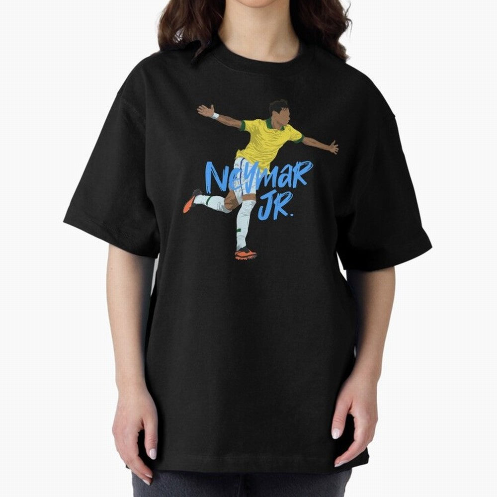 Neymar Jr. Classic T-Shirt Create Global Football Passion for FIFA World Cup 2026 USA Canada Mexico, Highlighting Cristiano Ronaldo, France and Portugal, Retro Football Energy, Iconic Rivalries, Trophy Chase Drama and Stadium Atmosphere; Made for