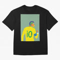 Neymar Jr Oversized T-Shirt Enjoy Global Football Passion for FIFA World Cup 2026 Group Stage, Connected to Neymar, Haaland and Cristiano Ronaldo, Germany, Global Supporter Spirit, Legendary Goals, National Colors and Tournament Celebration; Ideal