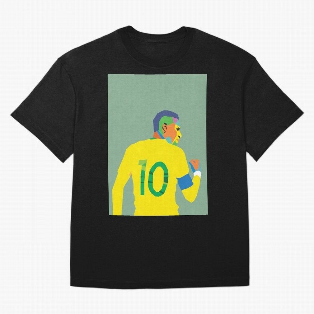 Neymar Jr Oversized T-Shirt Enjoy Global Football Passion for FIFA World Cup 2026 Group Stage, Connected to Neymar, Haaland and Cristiano Ronaldo, Germany, Global Supporter Spirit, Legendary Goals, National Colors and Tournament Celebration; Ideal