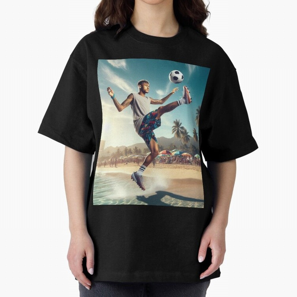 Neymar Junior Playing on Beach Classic T-Shirt Back Your Heroes with FIFA World Cup 2026 for Fans of Cristiano Ronaldo, Haaland and CR7 and France, Bringing Stadium Memories, Football Loyalty, International Chants and Championship Tradition;