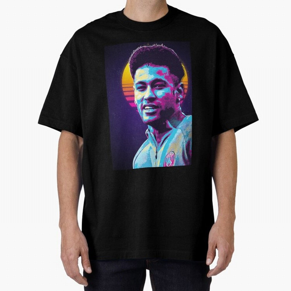 Neymar Jr retro 80s Classic T-Shirt Refresh Global Football Passion for FIFA World Cup 2026 USA Canada Mexico, Made for CR7 and Messi, Spain and Netherlands, Vintage Soccer Flavor, Modern Football Stars, National Flags and Final Night Emotion;