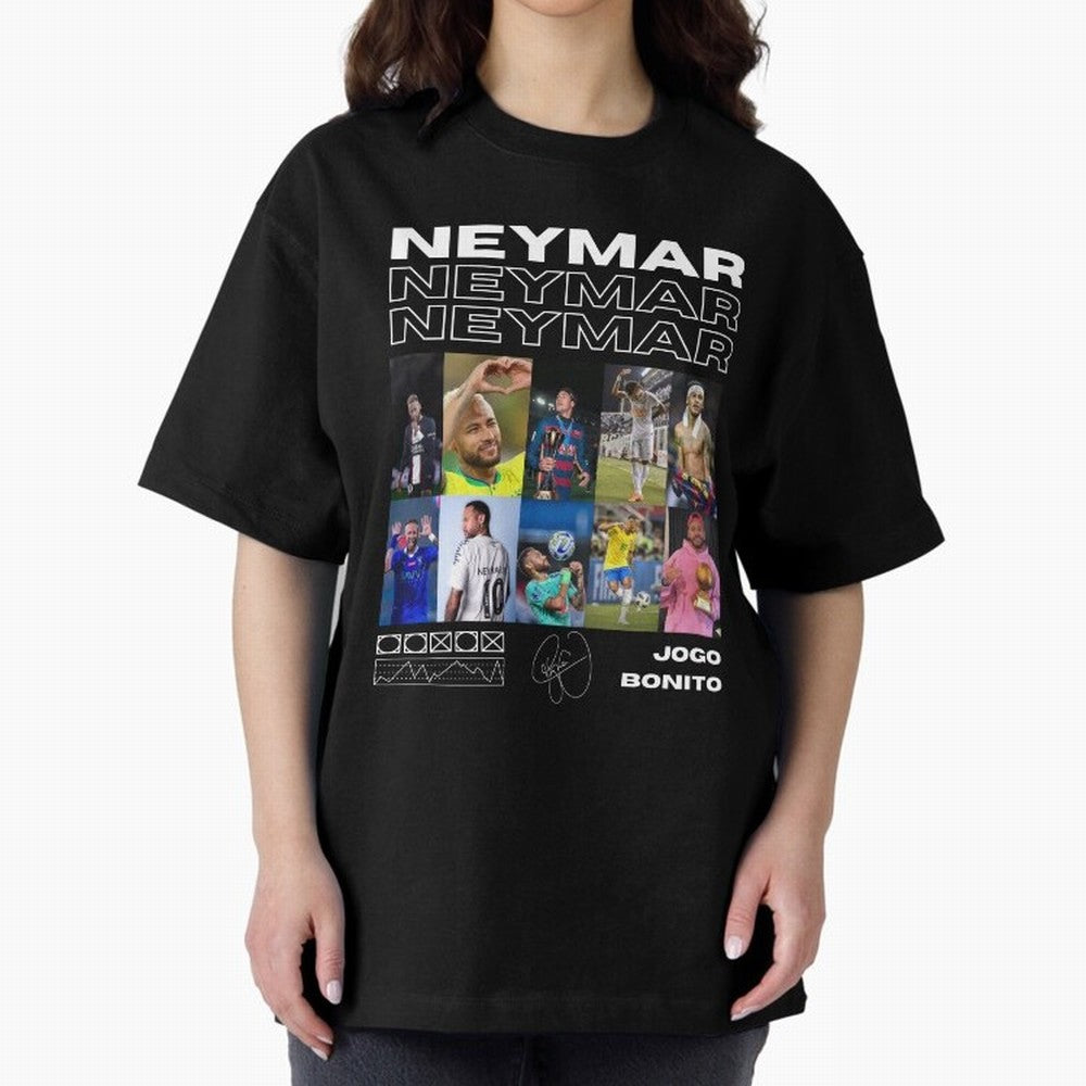 Neymar Jr. Collage Classic T-Shirt Make Every Kick Count in FIFA World Cup 2026 Group Stage Spirit, Connected to France, Cristiano Ronaldo, Haaland and CR7, Supporter Pride, Iconic Celebrations, Legendary Names and Global Match Day Energy; Great