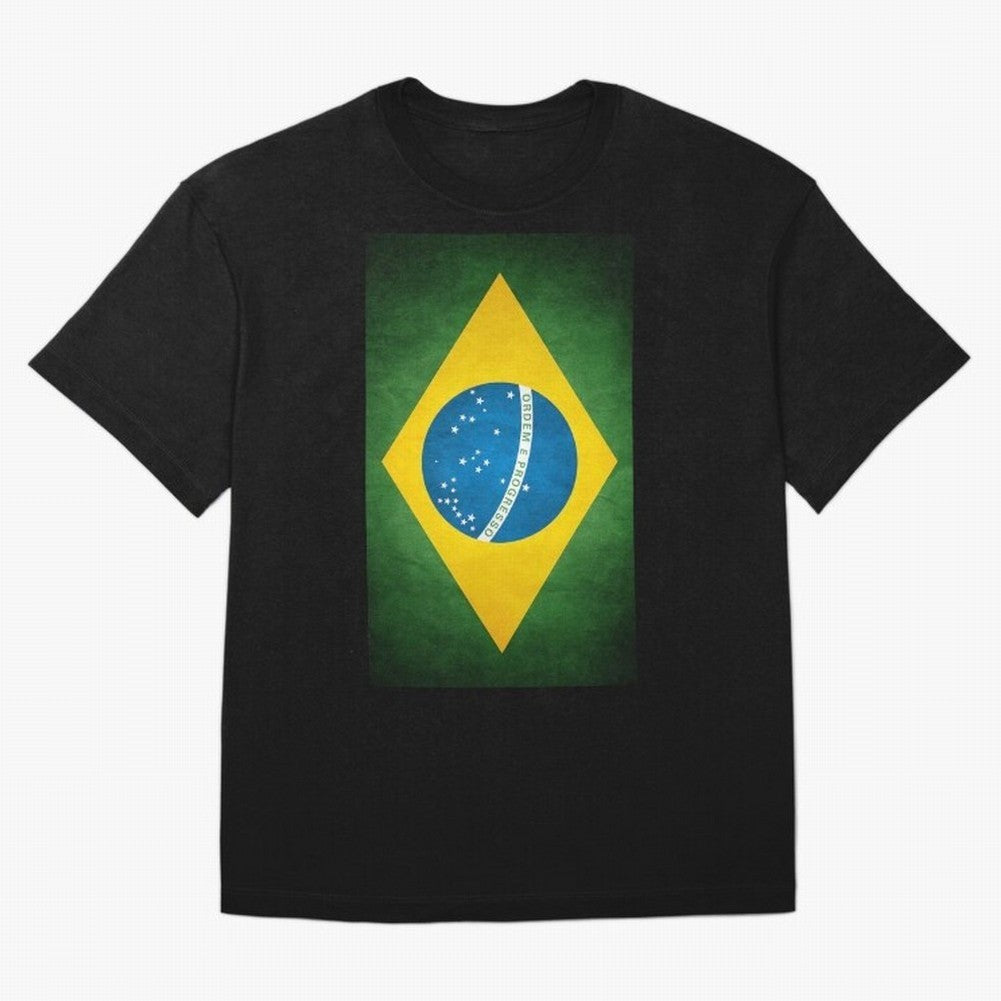 brazil flag Classic T-Shirt Bring World Football Passion into Global Football Passion for FIFA World Cup 2026 Group Stage, Featuring Mbappe and Neymar, Argentina and Brazil, Classic Soccer Heritage, Championship Pressure, Fan Loyalty and
